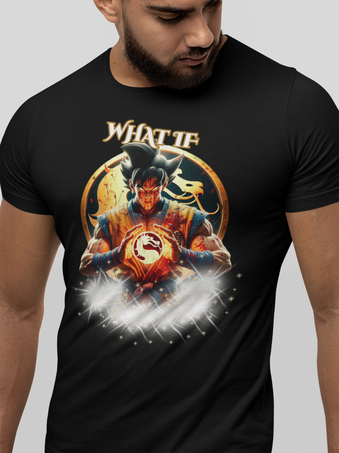 Unisex t-shirt Goku what if