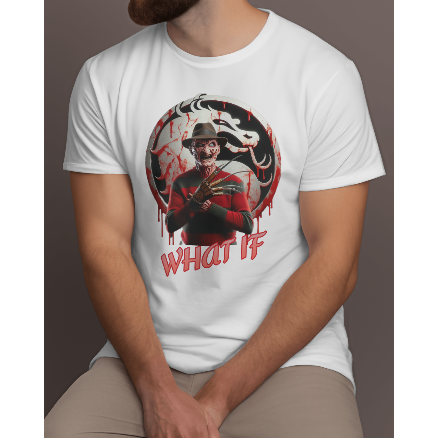 Unisex t-shirt What if Freddy Krueger 1 of 1