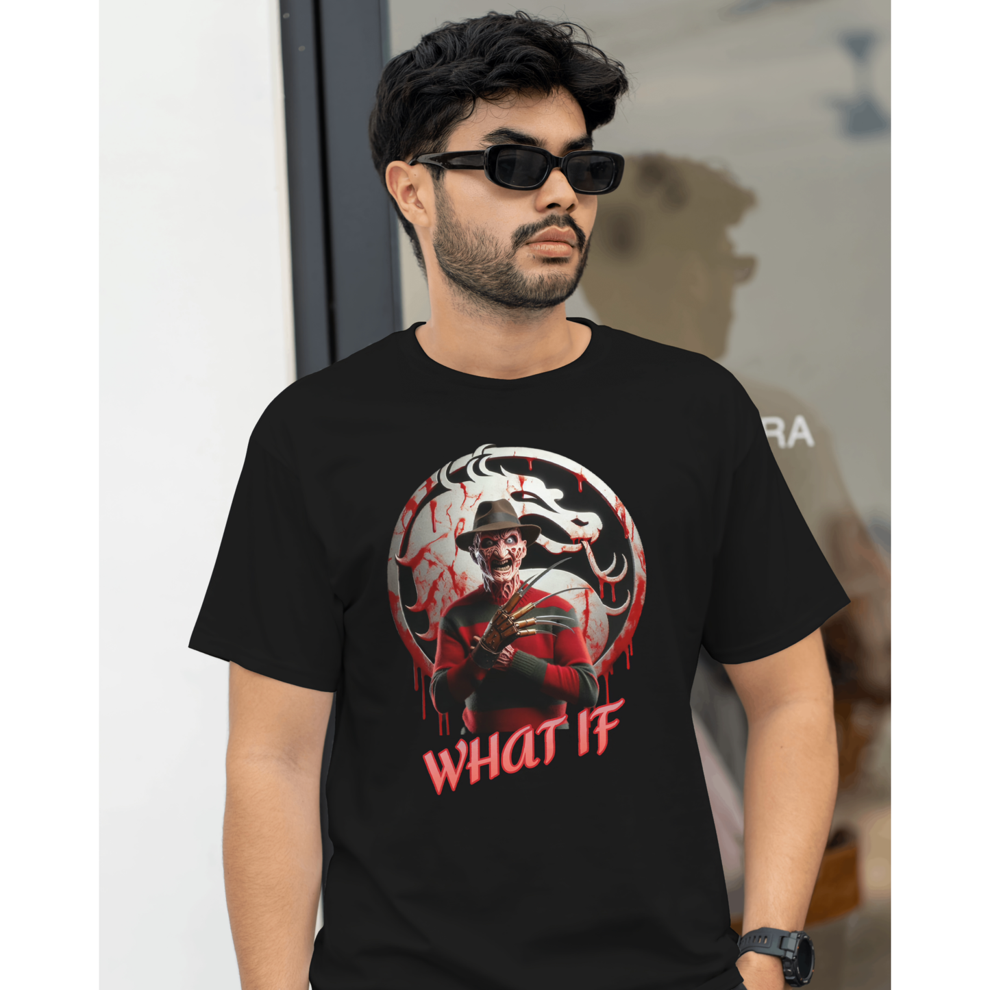 Unisex t-shirt What if Freddy Krueger 1 of 1